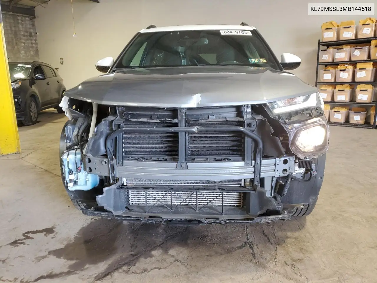 2021 Chevrolet Trailblazer Activ VIN: KL79MSSL3MB144518 Lot: 63470785