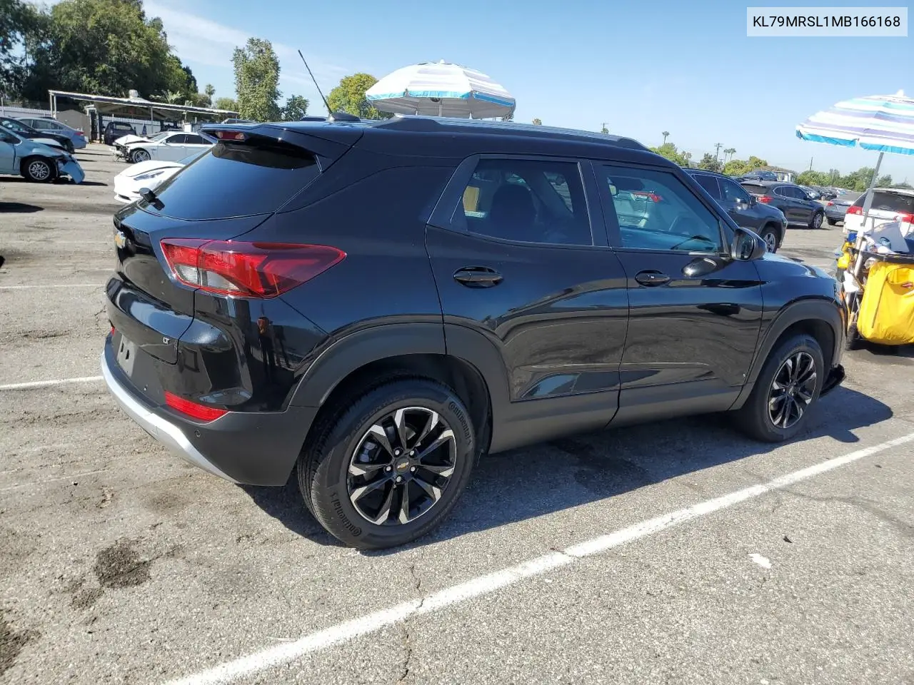 2021 Chevrolet Trailblazer Lt VIN: KL79MRSL1MB166168 Lot: 63490125