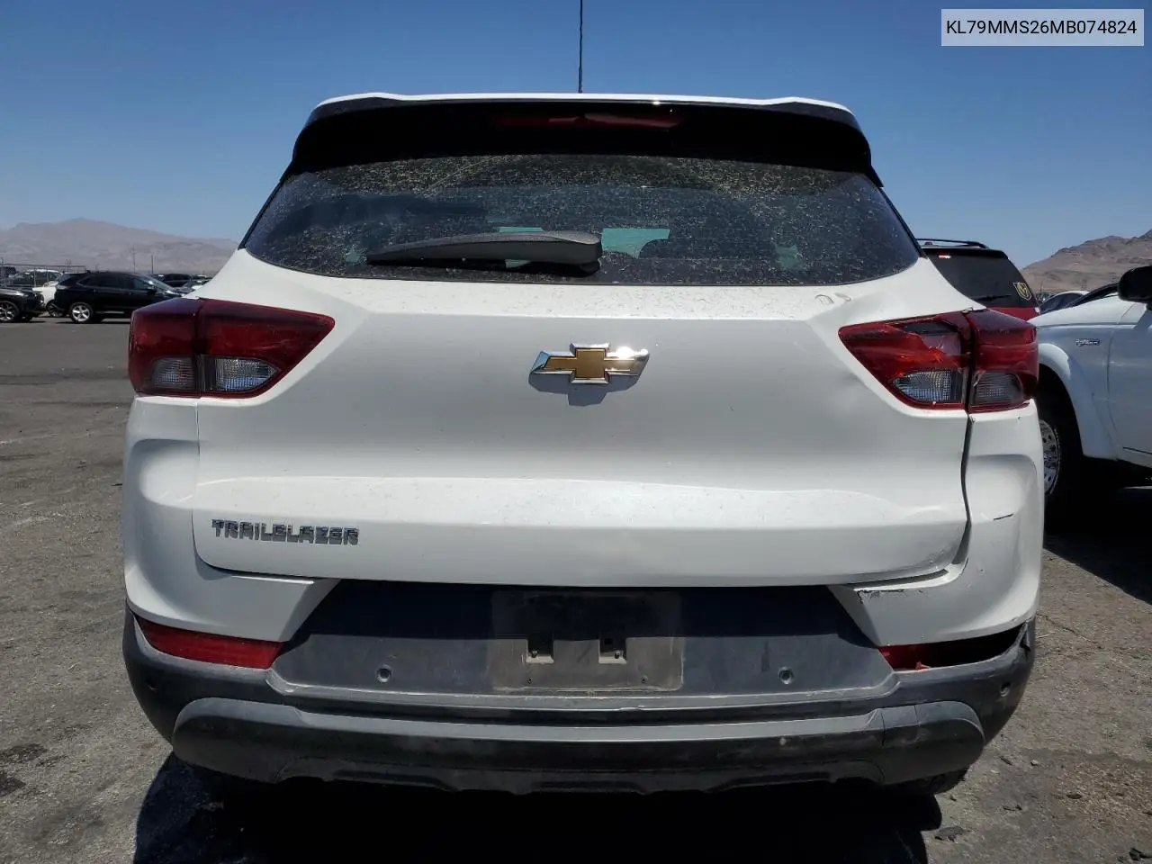 2021 Chevrolet Trailblazer Ls VIN: KL79MMS26MB074824 Lot: 63806075