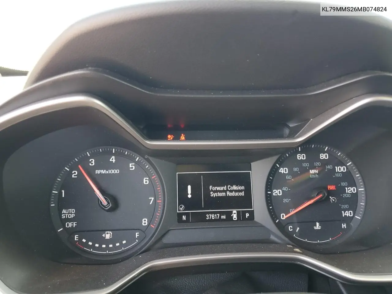 2021 Chevrolet Trailblazer Ls VIN: KL79MMS26MB074824 Lot: 63806075