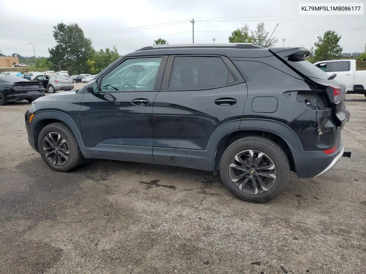 2021 Chevrolet Trailblazer Lt VIN: KL79MPSL1MB086177 Lot: 63856395