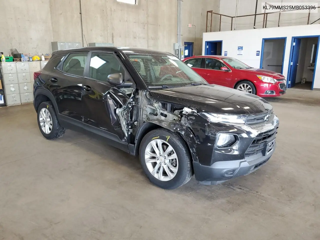 2021 Chevrolet Trailblazer Ls VIN: KL79MMS25MB053396 Lot: 63881365