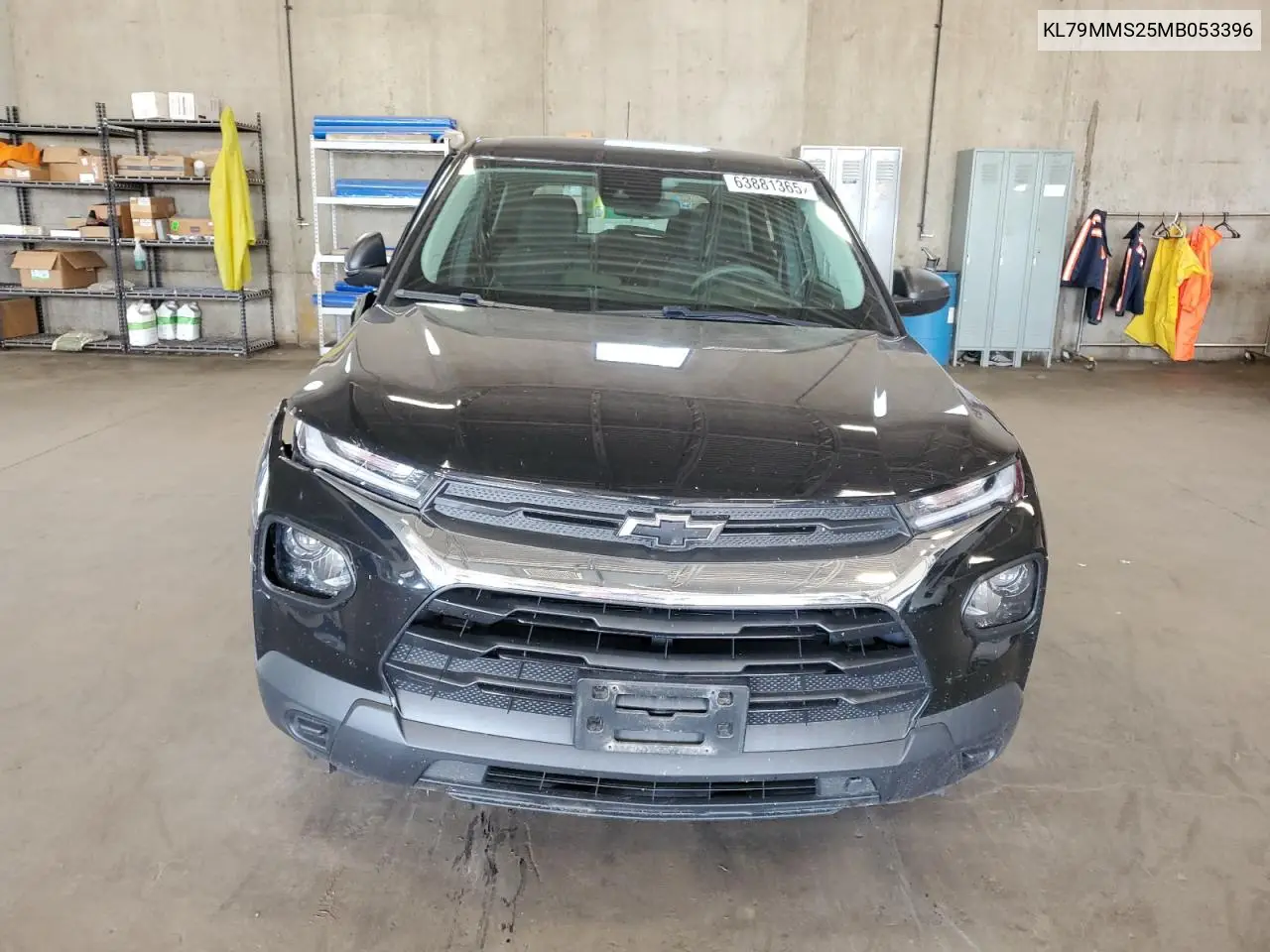 2021 Chevrolet Trailblazer Ls VIN: KL79MMS25MB053396 Lot: 63881365