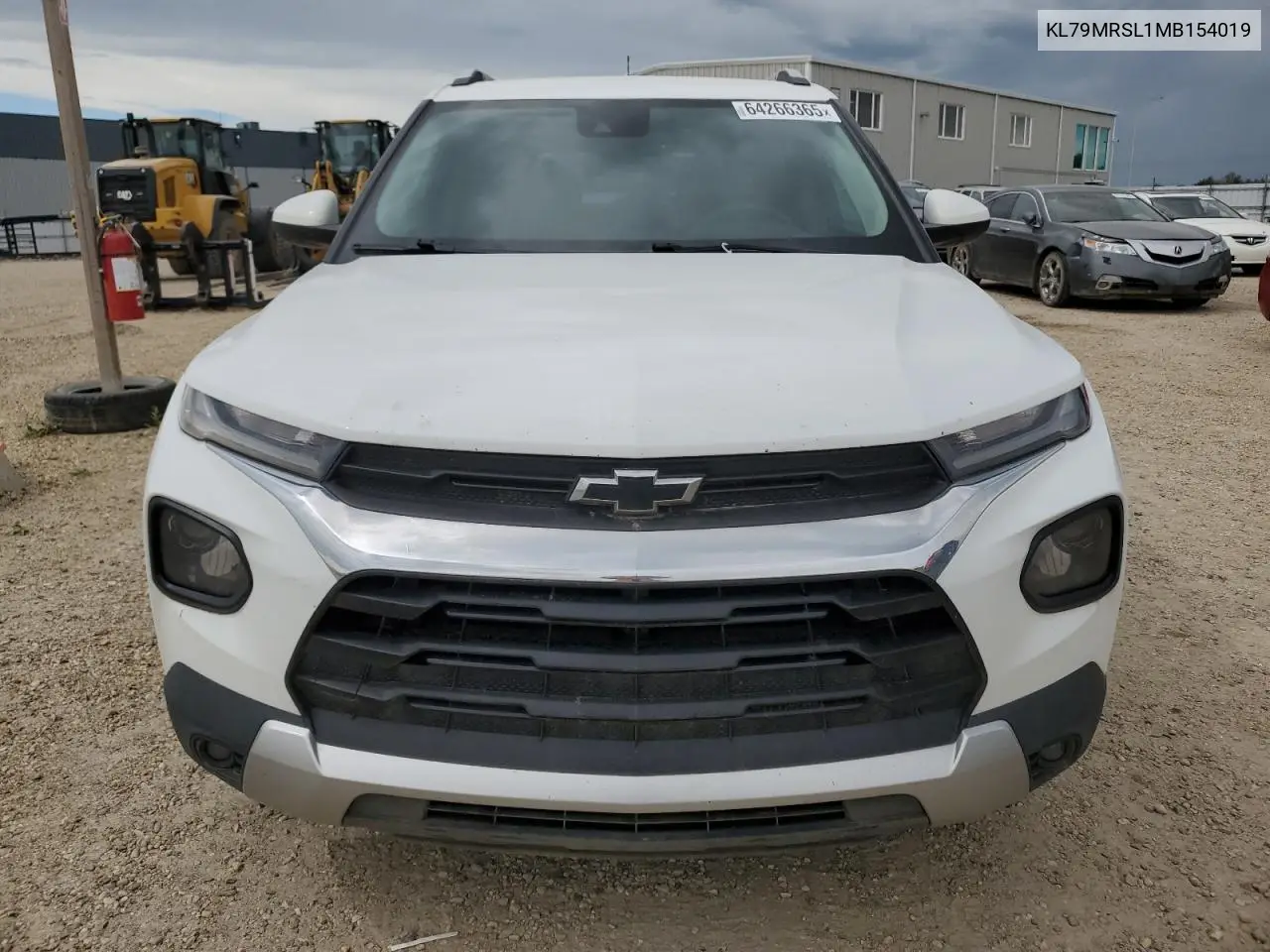 2021 Chevrolet Trailblazer Lt VIN: KL79MRSL1MB154019 Lot: 64266365