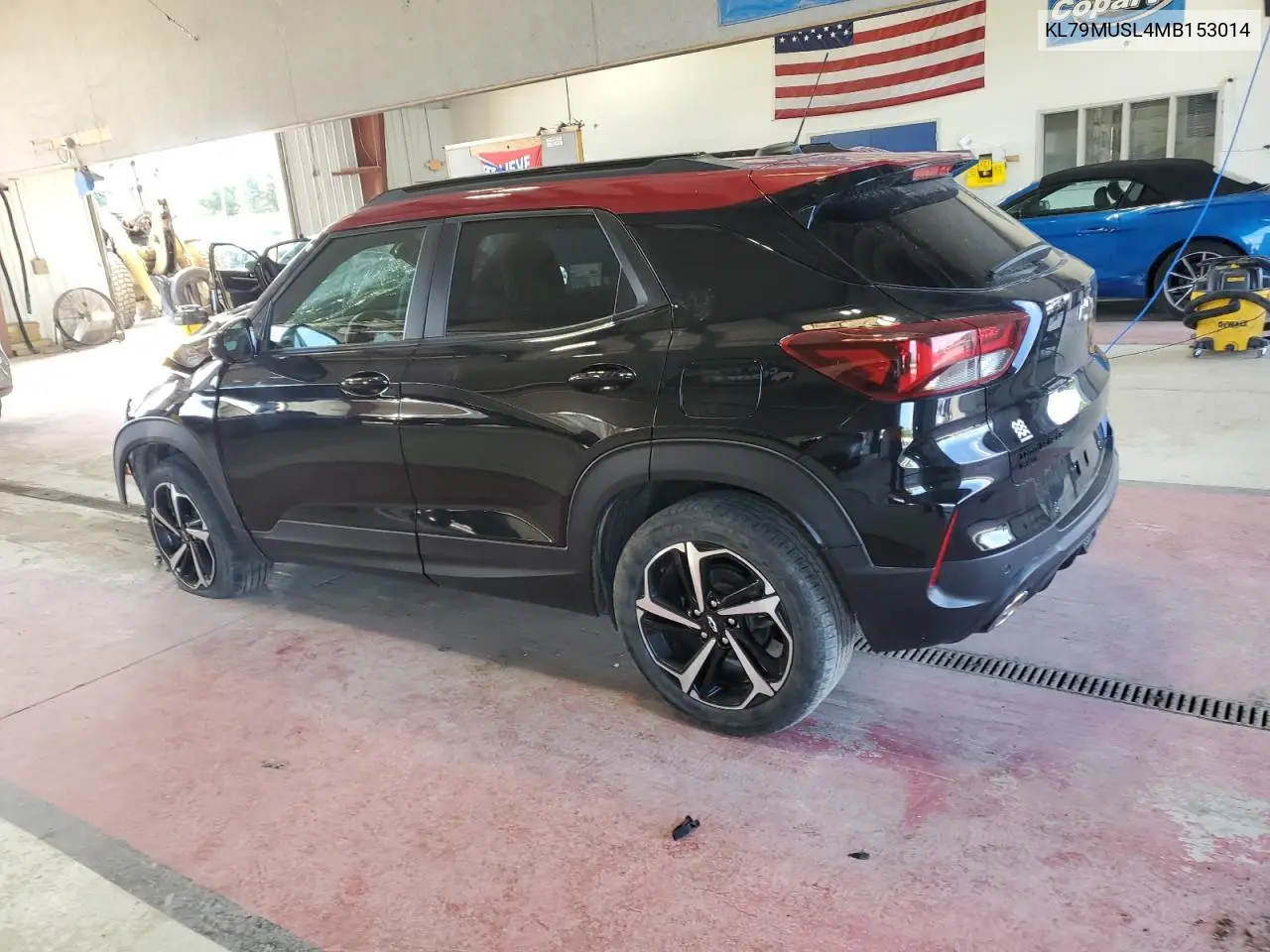 2021 Chevrolet Trailblazer Rs VIN: KL79MUSL4MB153014 Lot: 64796535