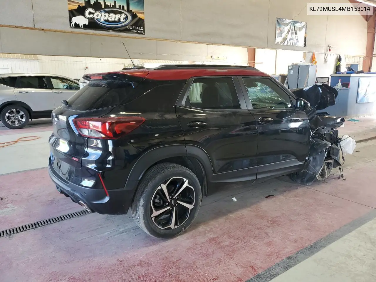 2021 Chevrolet Trailblazer Rs VIN: KL79MUSL4MB153014 Lot: 64796535