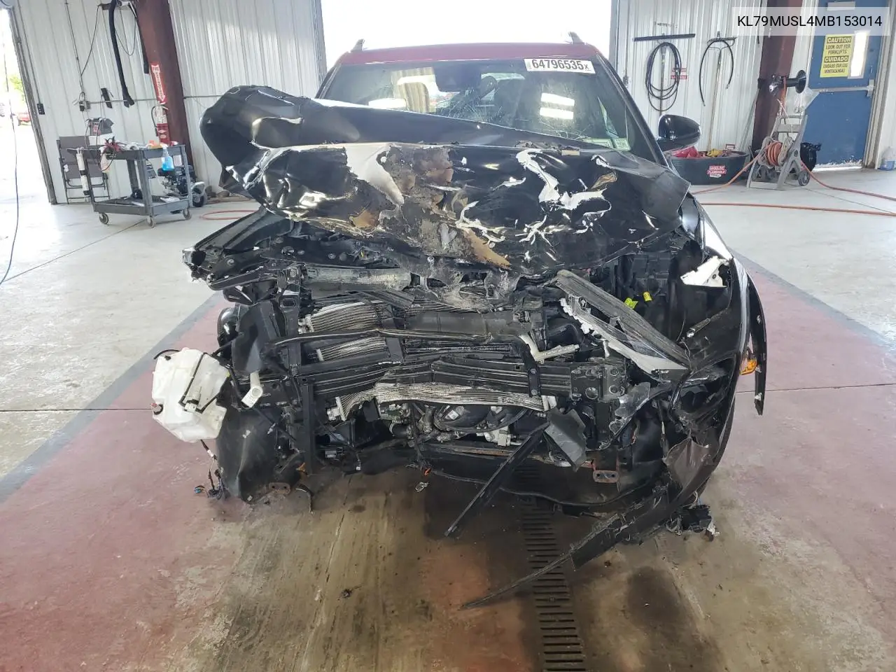 2021 Chevrolet Trailblazer Rs VIN: KL79MUSL4MB153014 Lot: 64796535