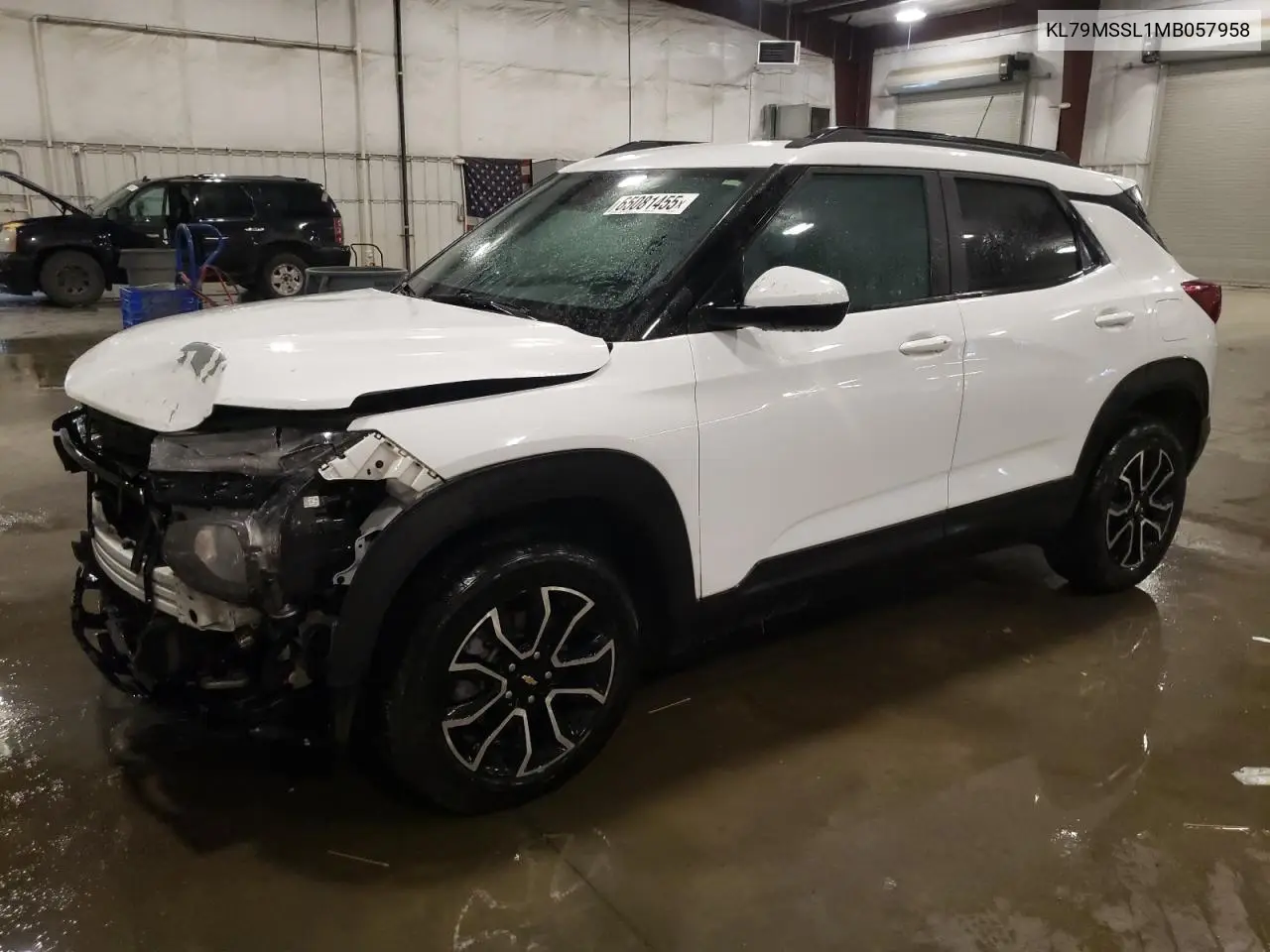 2021 Chevrolet Trailblazer Activ VIN: KL79MSSL1MB057958 Lot: 65081455