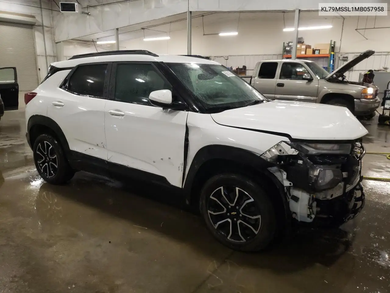 2021 Chevrolet Trailblazer Activ VIN: KL79MSSL1MB057958 Lot: 65081455