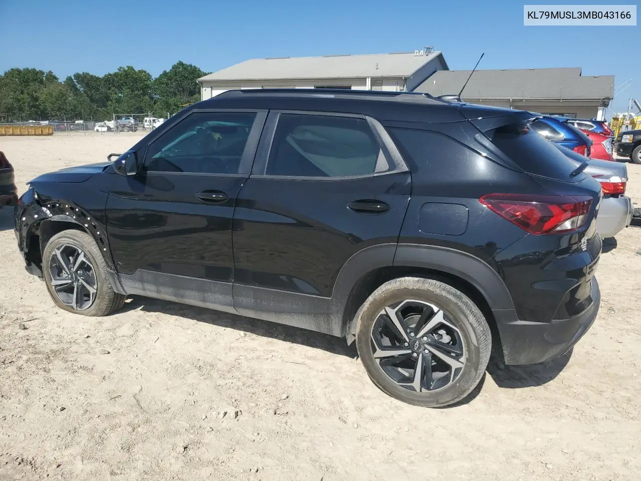 2021 Chevrolet Trailblazer Rs VIN: KL79MUSL3MB043166 Lot: 65590475