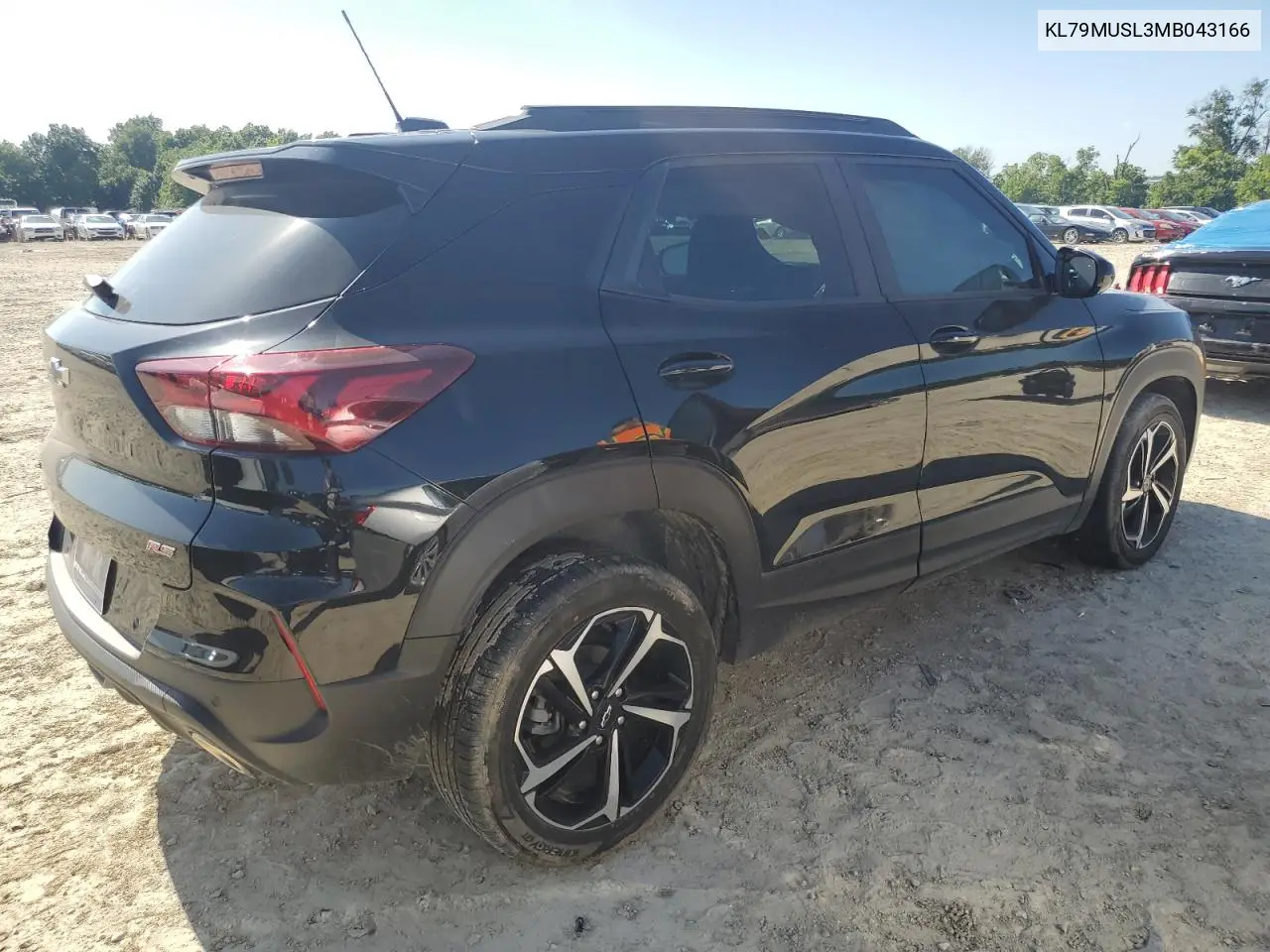 2021 Chevrolet Trailblazer Rs VIN: KL79MUSL3MB043166 Lot: 65590475