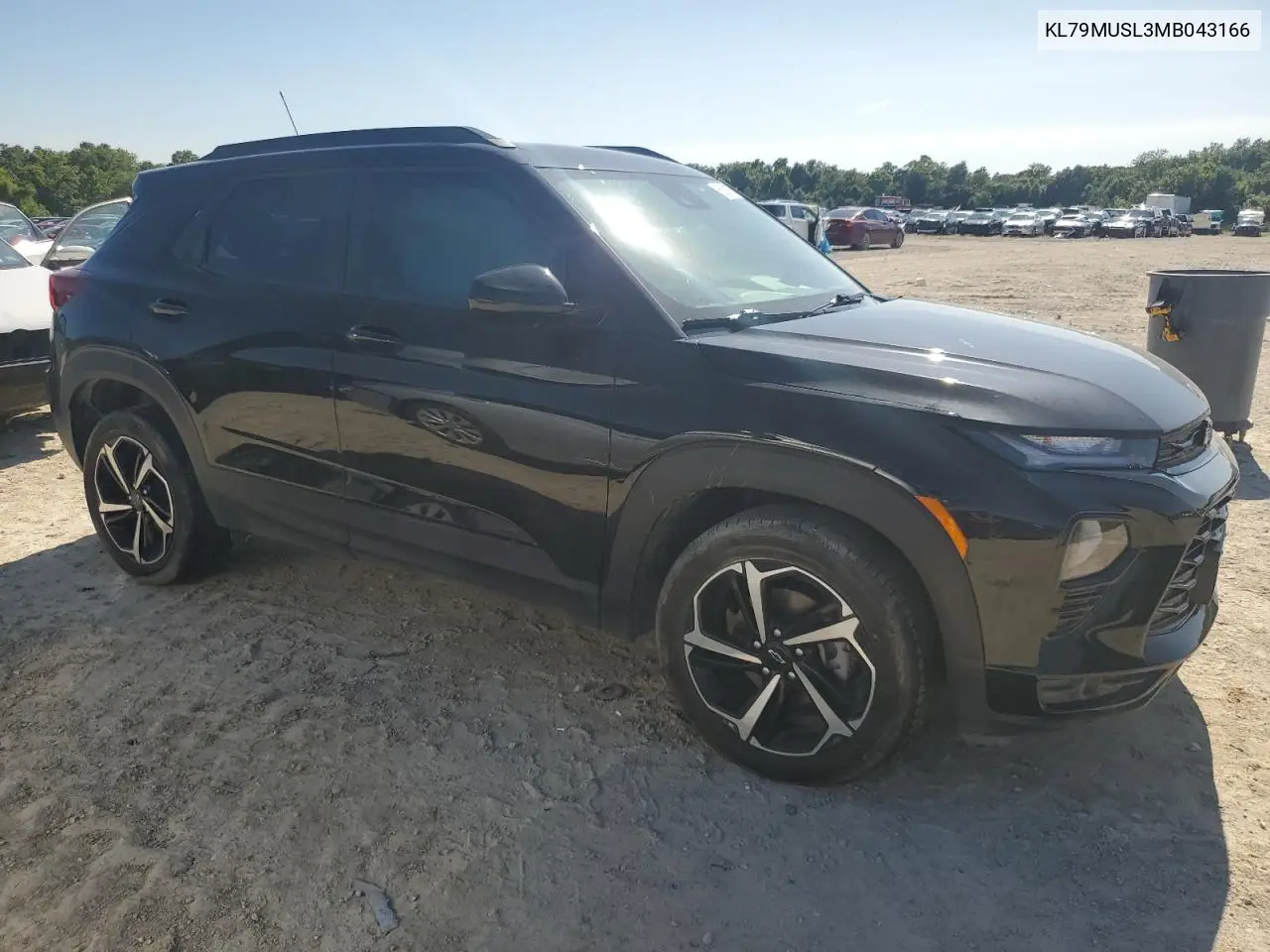 2021 Chevrolet Trailblazer Rs VIN: KL79MUSL3MB043166 Lot: 65590475