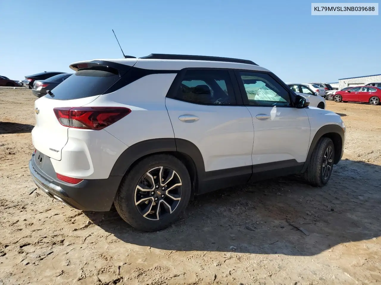 2022 Chevrolet Trailblazer Activ VIN: KL79MVSL3NB039688 Lot: 48790275