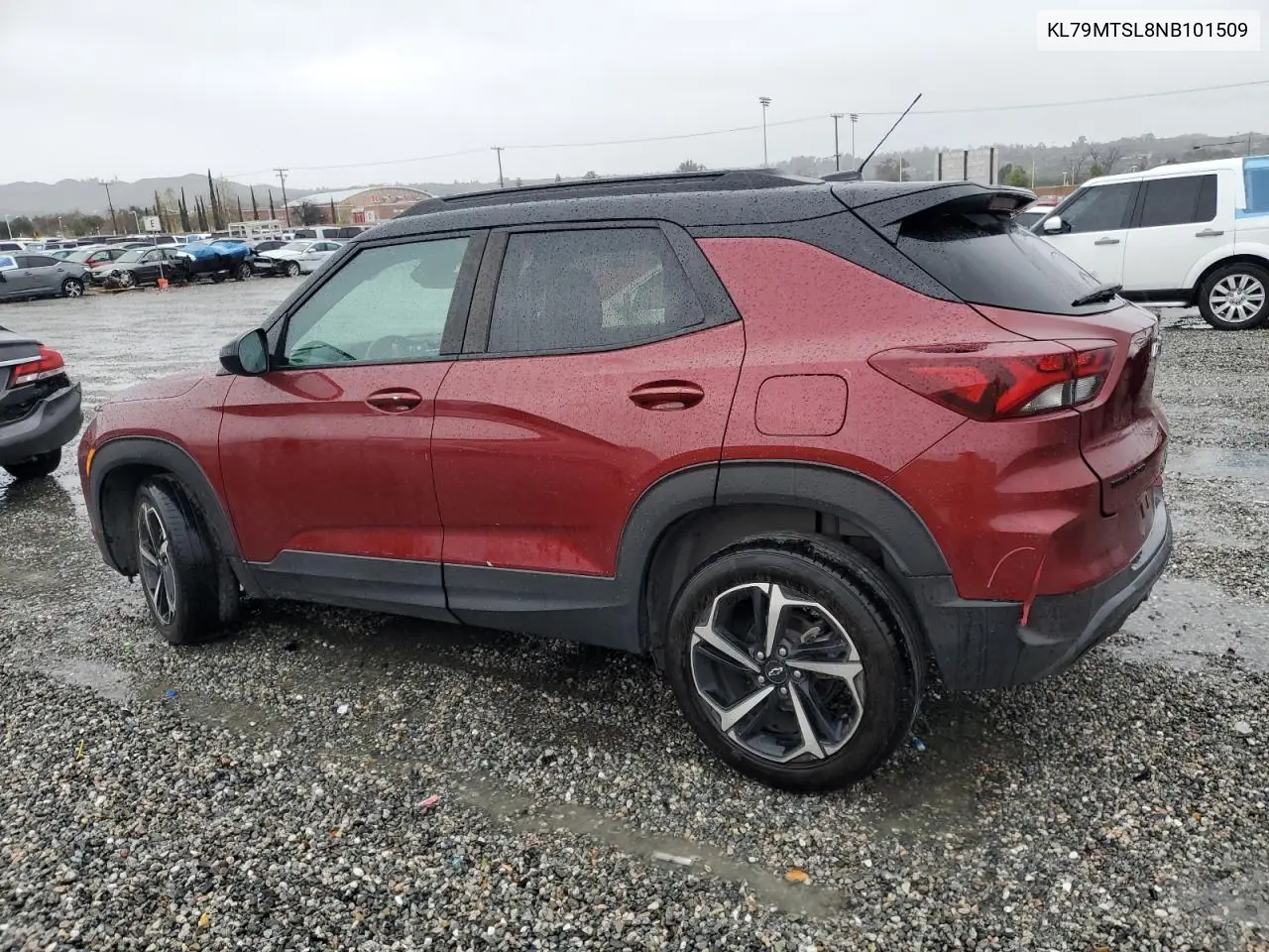 2022 Chevrolet Trailblazer Rs VIN: KL79MTSL8NB101509 Lot: 48978855