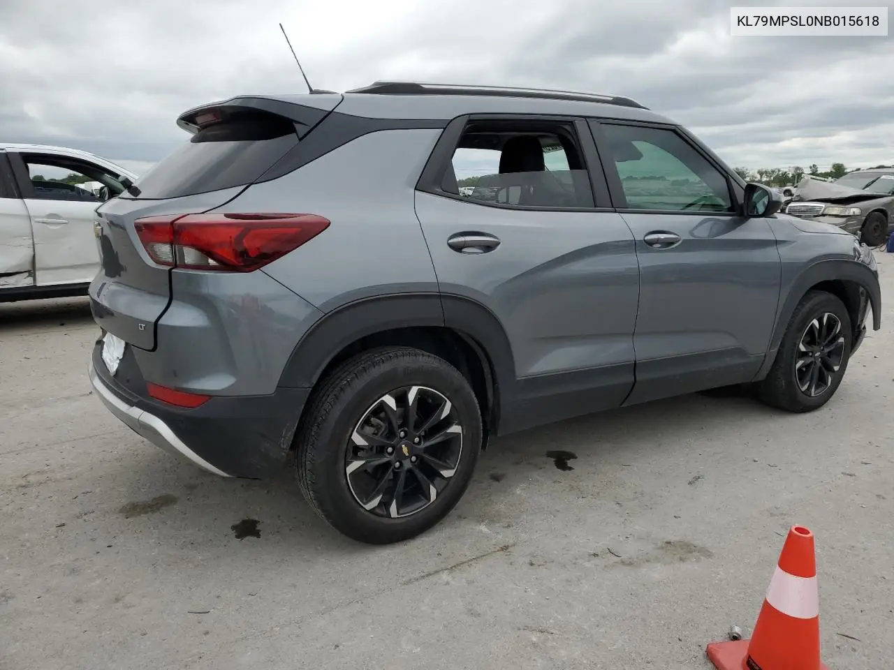 2022 Chevrolet Trailblazer Lt VIN: KL79MPSL0NB015618 Lot: 56317025