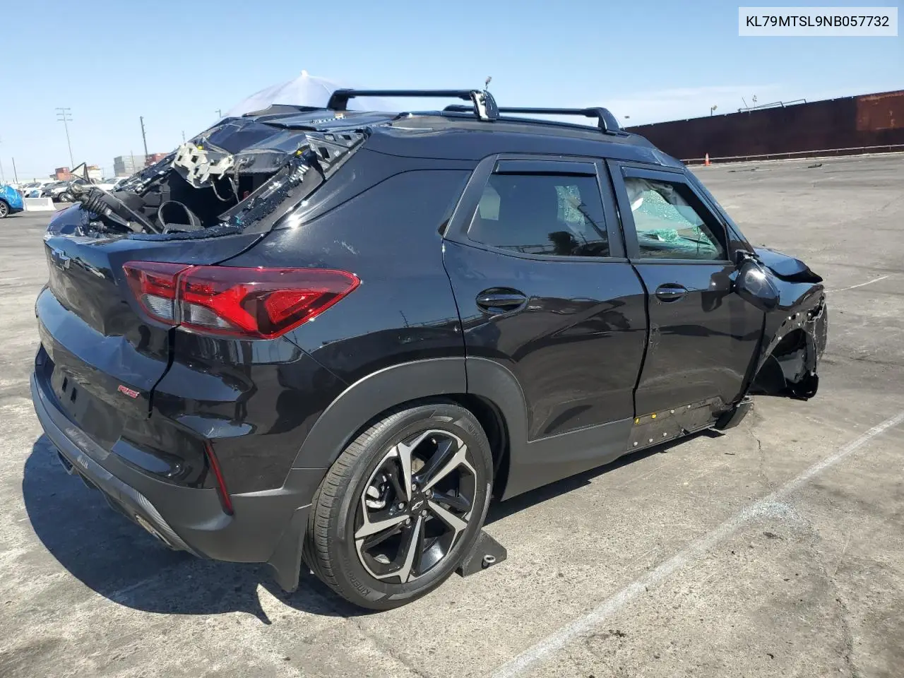 2022 Chevrolet Trailblazer Rs VIN: KL79MTSL9NB057732 Lot: 58774765