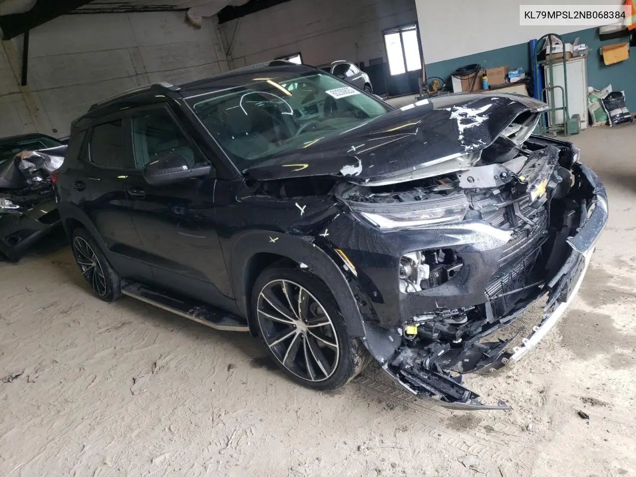 2022 Chevrolet Trailblazer Lt VIN: KL79MPSL2NB068384 Lot: 60280625
