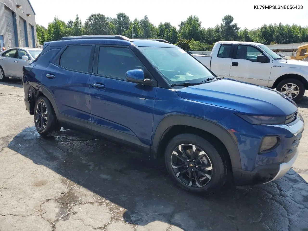 2022 Chevrolet Trailblazer Lt VIN: KL79MPSL3NB056423 Lot: 62209525