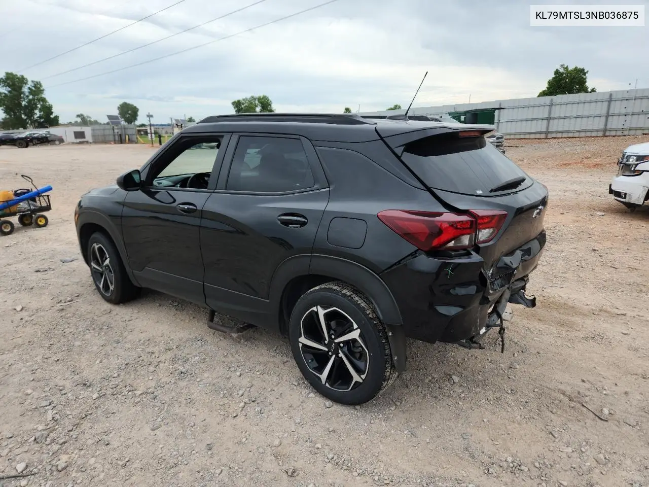 2022 Chevrolet Trailblazer Rs VIN: KL79MTSL3NB036875 Lot: 62646665