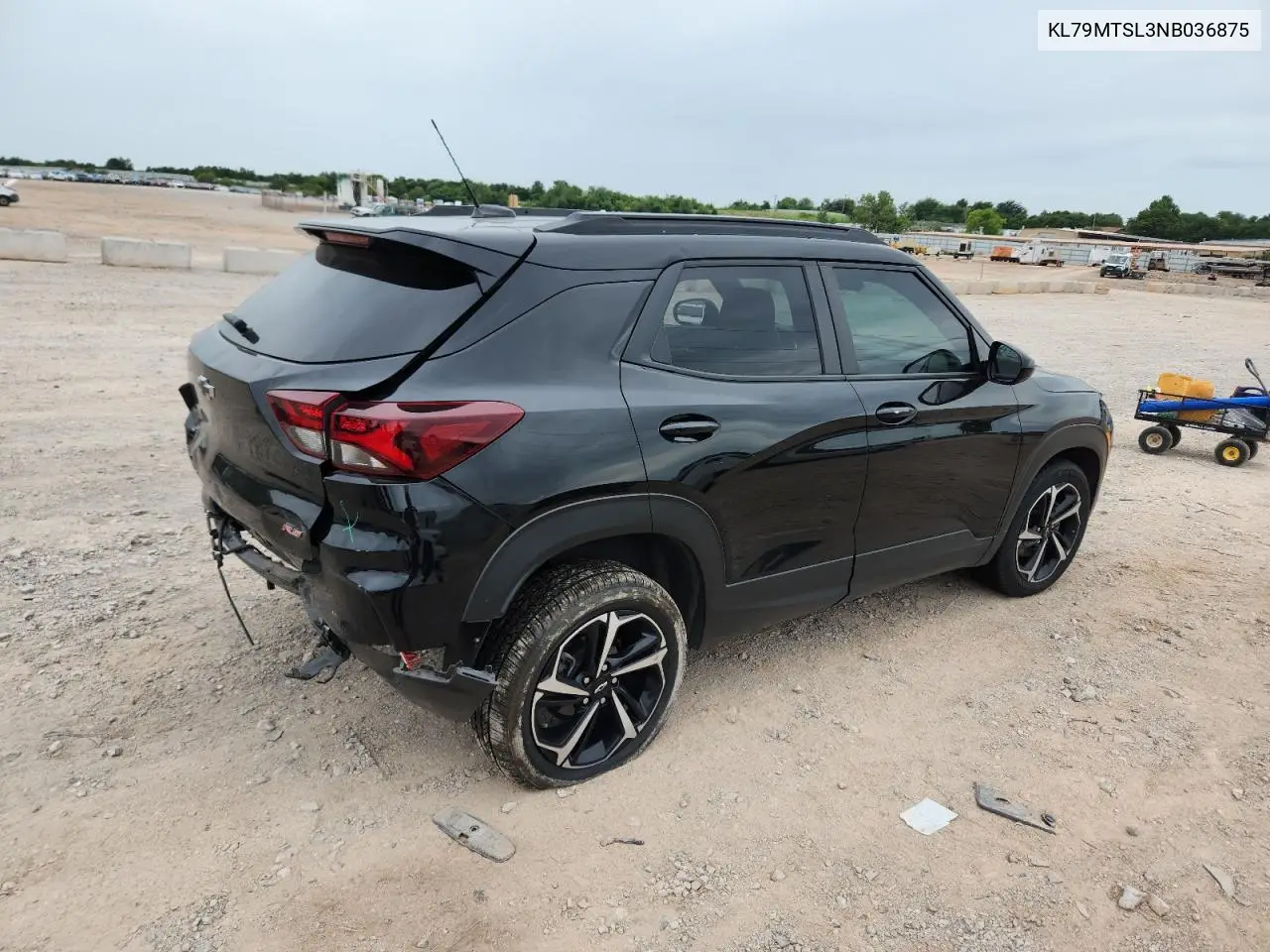2022 Chevrolet Trailblazer Rs VIN: KL79MTSL3NB036875 Lot: 62646665