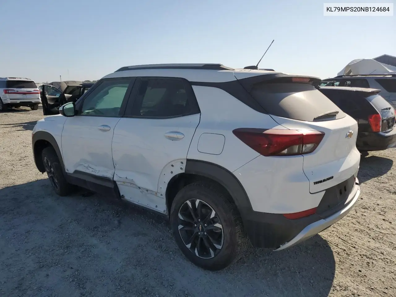 2022 Chevrolet Trailblazer Lt VIN: KL79MPS20NB124684 Lot: 62757035