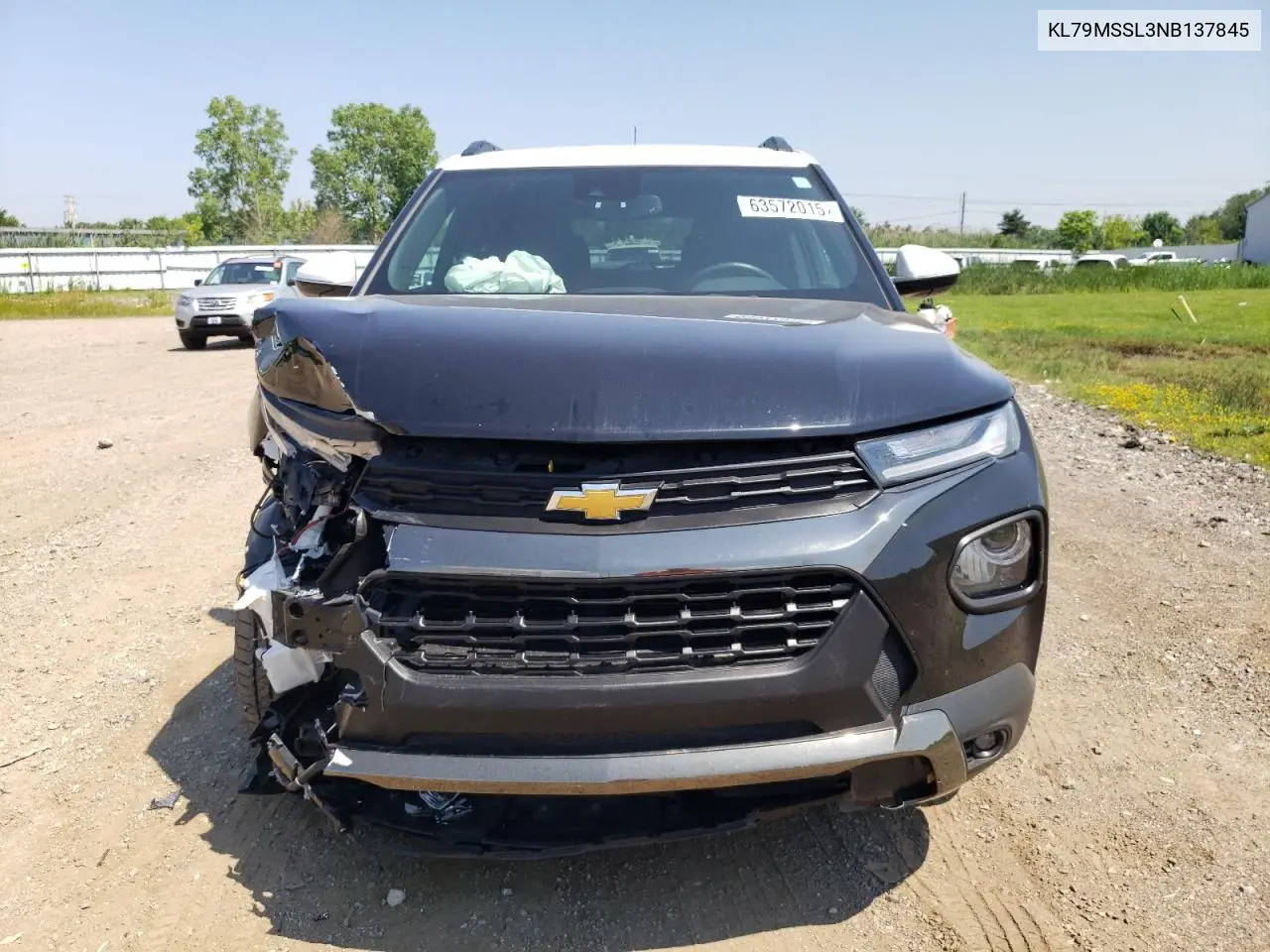 2022 Chevrolet Trailblazer Activ VIN: KL79MSSL3NB137845 Lot: 63572015