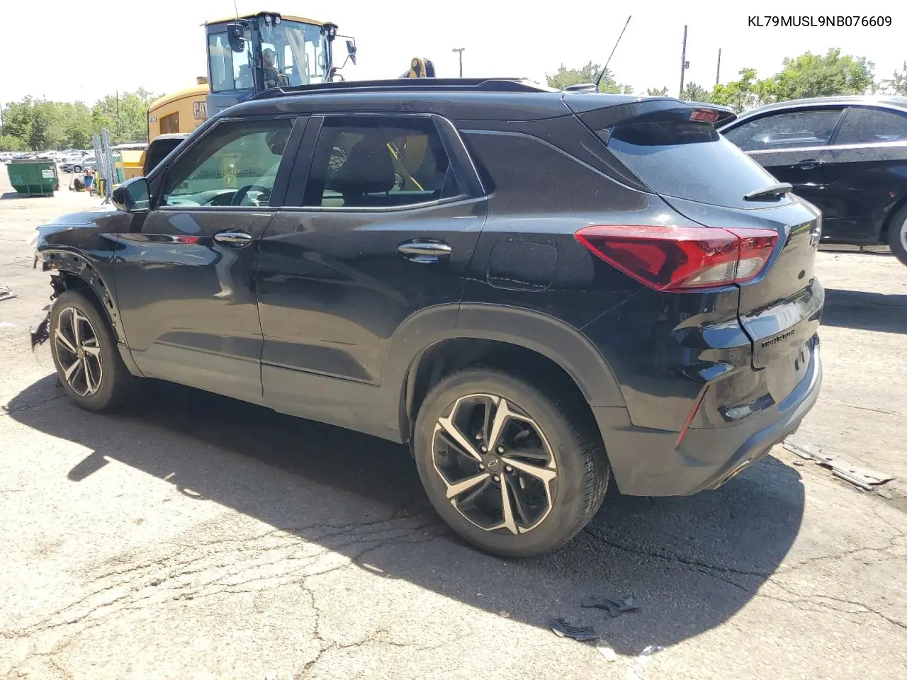 2022 Chevrolet Trailblazer Rs VIN: KL79MUSL9NB076609 Lot: 64087605