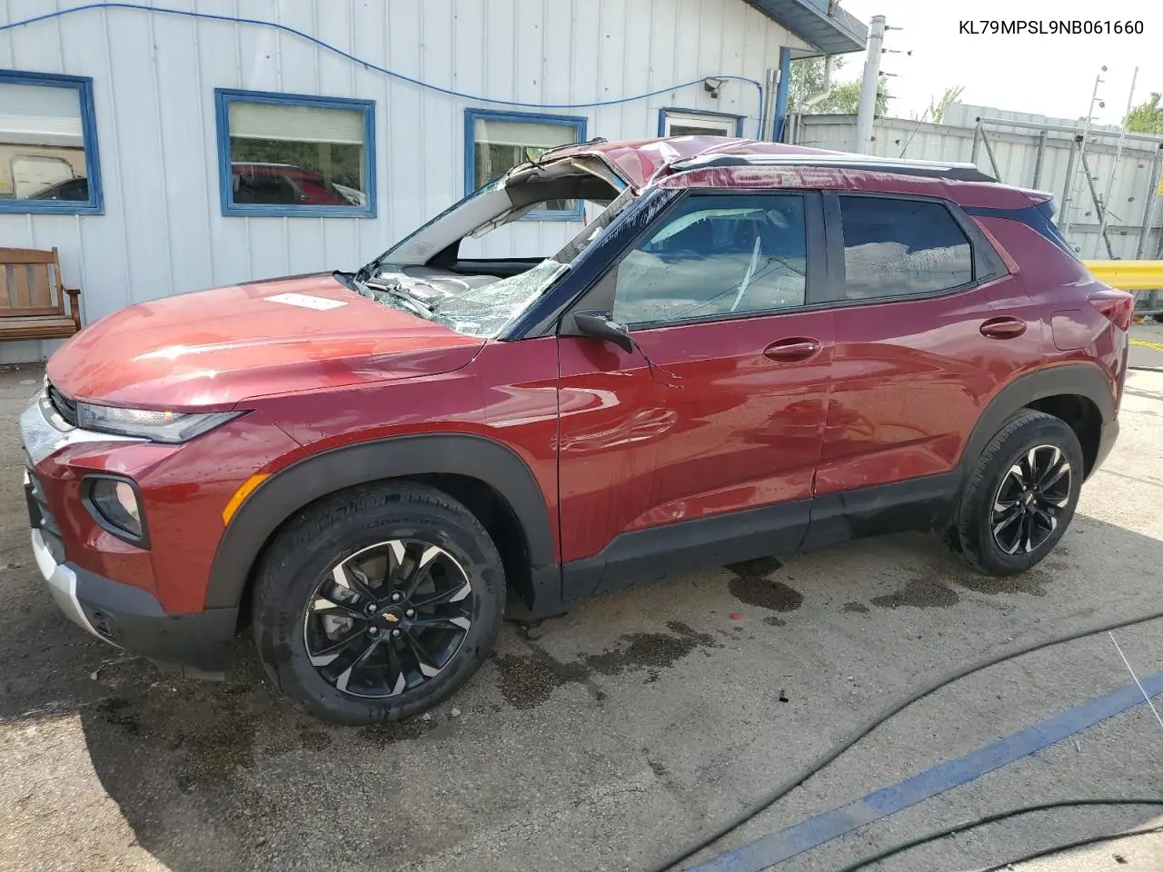 2022 Chevrolet Trailblazer Lt VIN: KL79MPSL9NB061660 Lot: 64183875