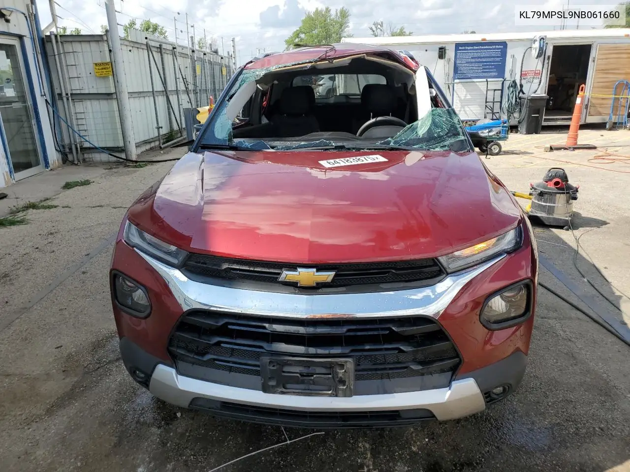2022 Chevrolet Trailblazer Lt VIN: KL79MPSL9NB061660 Lot: 64183875