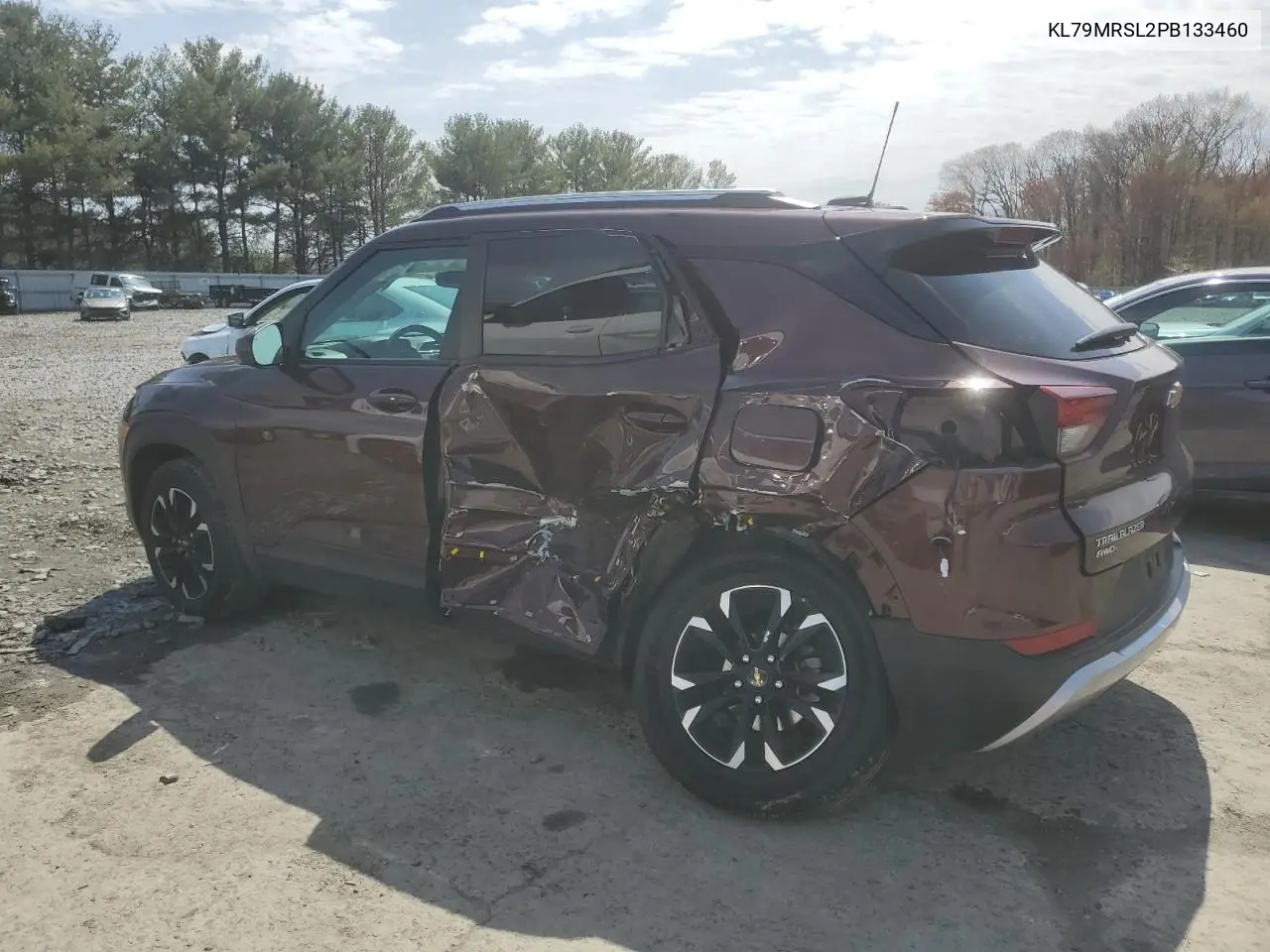 2023 Chevrolet Trailblazer Lt VIN: KL79MRSL2PB133460 Lot: 52682395