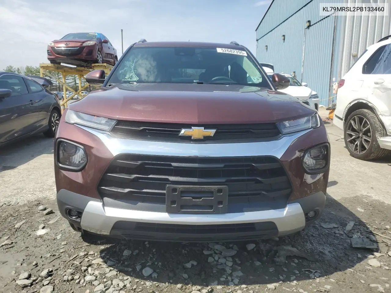 2023 Chevrolet Trailblazer Lt VIN: KL79MRSL2PB133460 Lot: 52682395