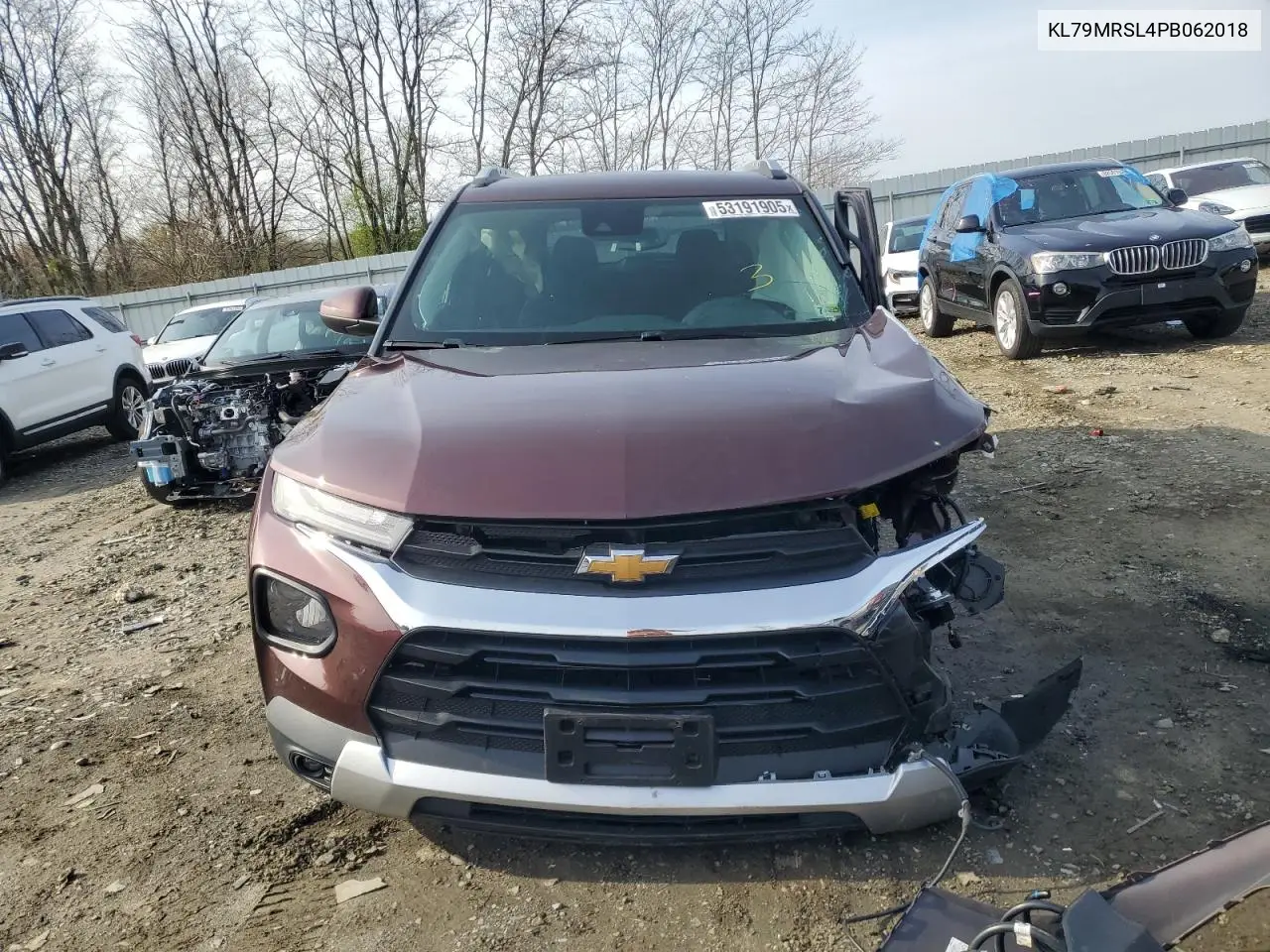 2023 Chevrolet Trailblazer Lt VIN: KL79MRSL4PB062018 Lot: 53191905
