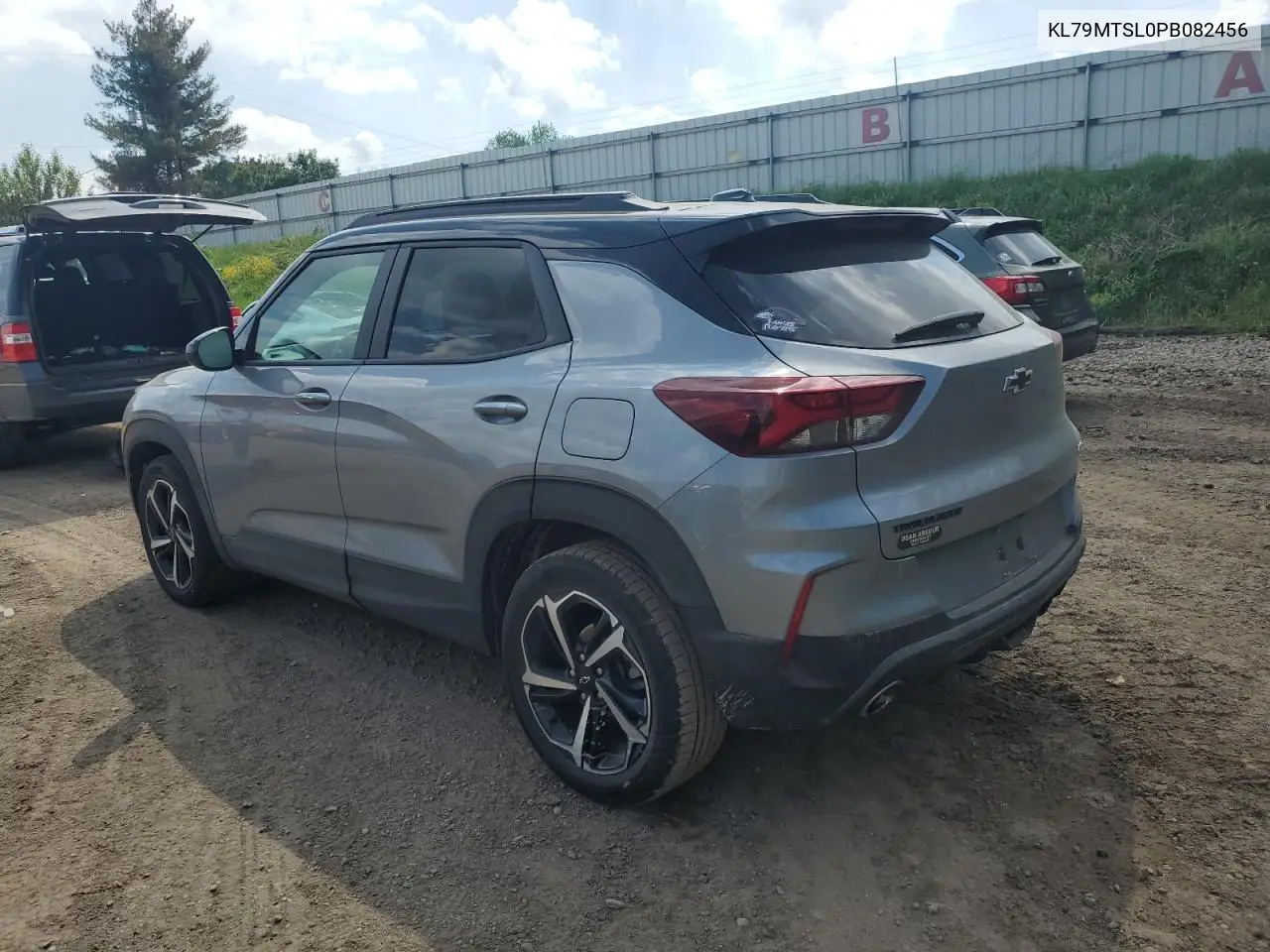 2023 Chevrolet Trailblazer Rs VIN: KL79MTSL0PB082456 Lot: 57130245