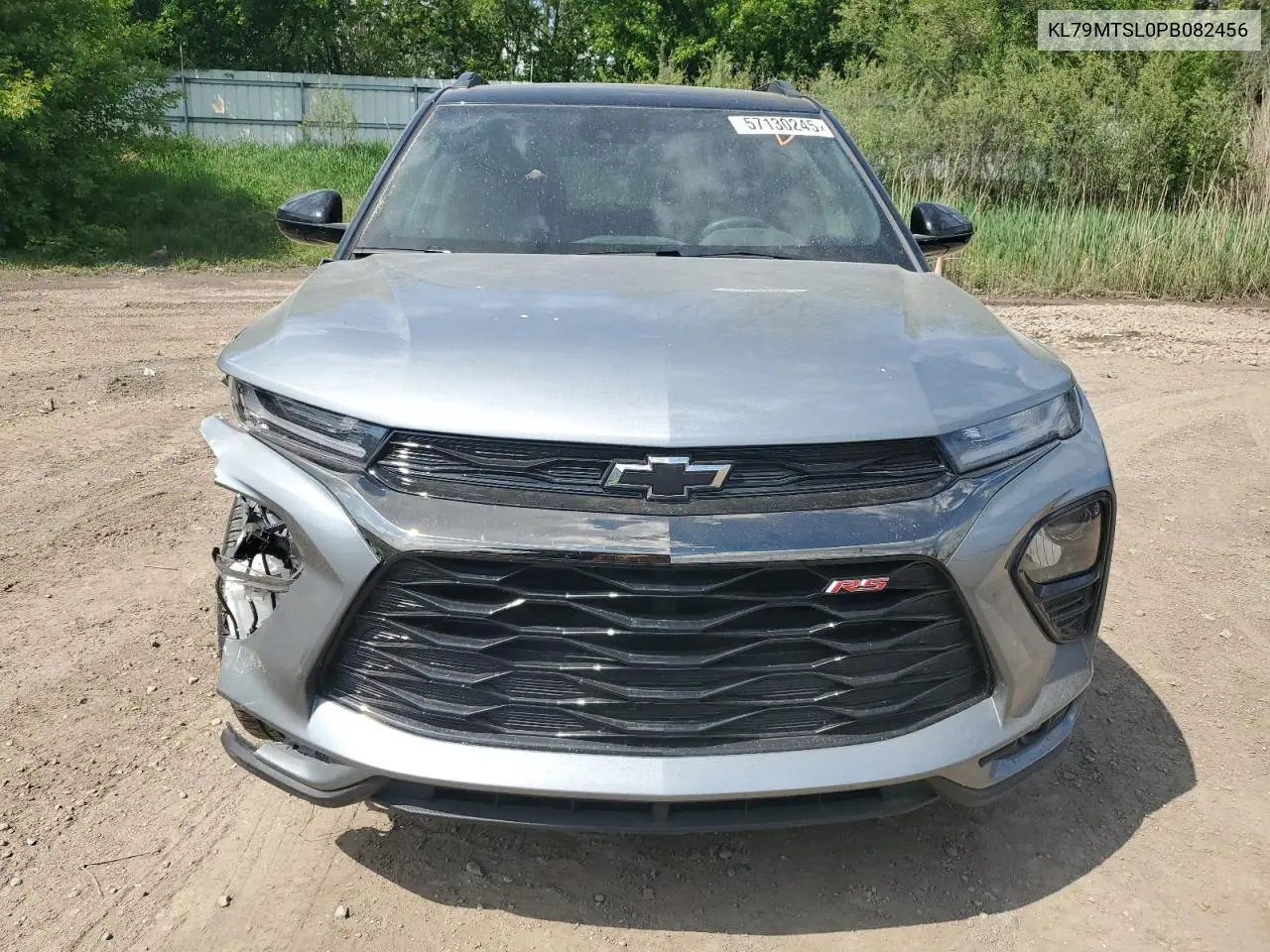 2023 Chevrolet Trailblazer Rs VIN: KL79MTSL0PB082456 Lot: 57130245