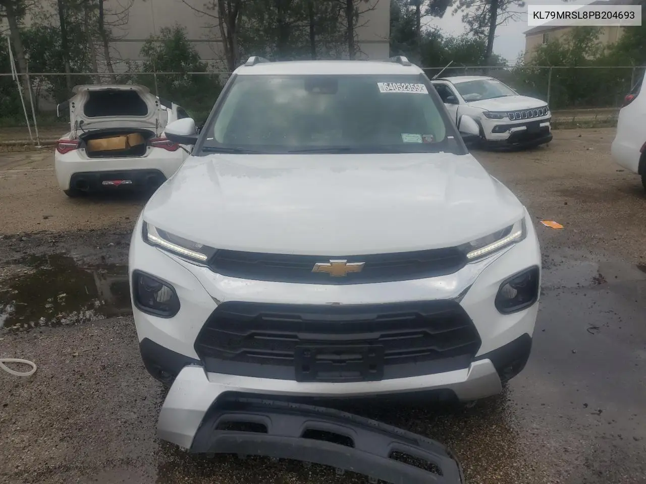 2023 Chevrolet Trailblazer Lt VIN: KL79MRSL8PB204693 Lot: 64052355