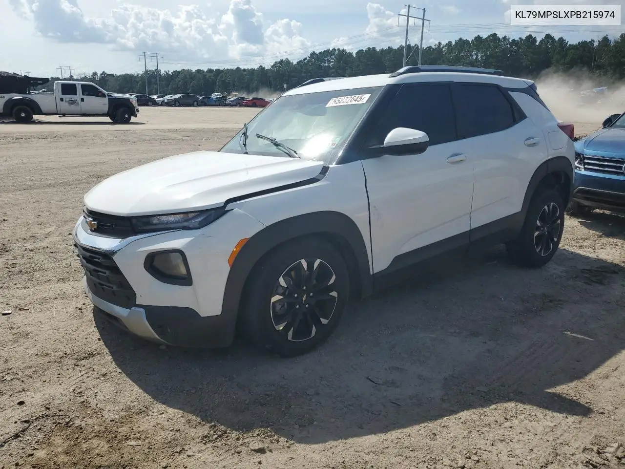 2023 Chevrolet Trailblazer Lt VIN: KL79MPSLXPB215974 Lot: 65232645