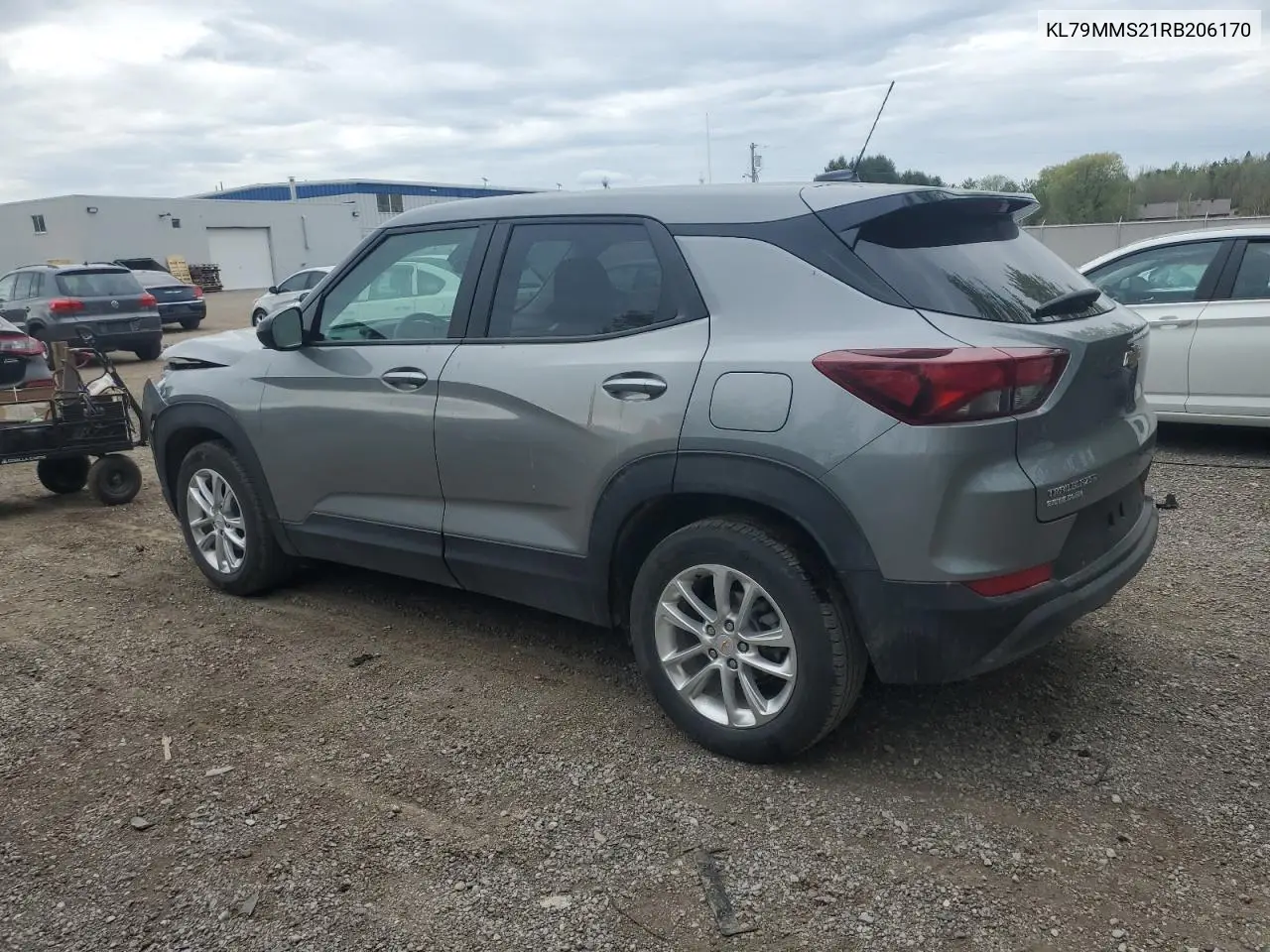 2024 Chevrolet Trailblazer Ls VIN: KL79MMS21RB206170 Lot: 53512575