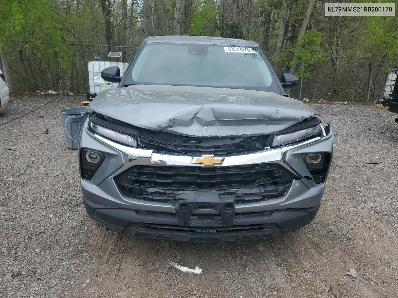 2024 Chevrolet Trailblazer Ls VIN: KL79MMS21RB206170 Lot: 53512575