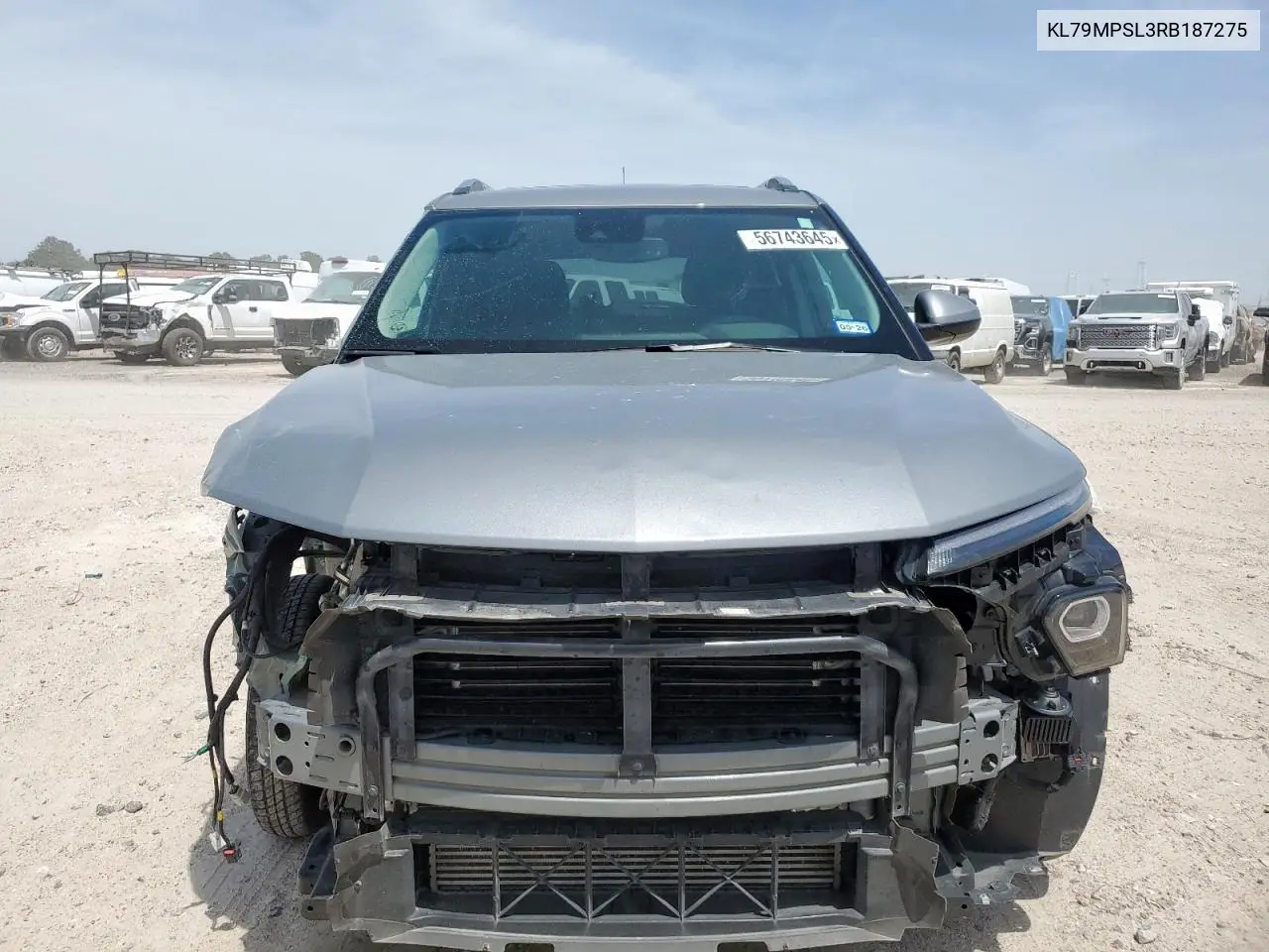 2024 Chevrolet Trailblazer Lt VIN: KL79MPSL3RB187275 Lot: 56743645