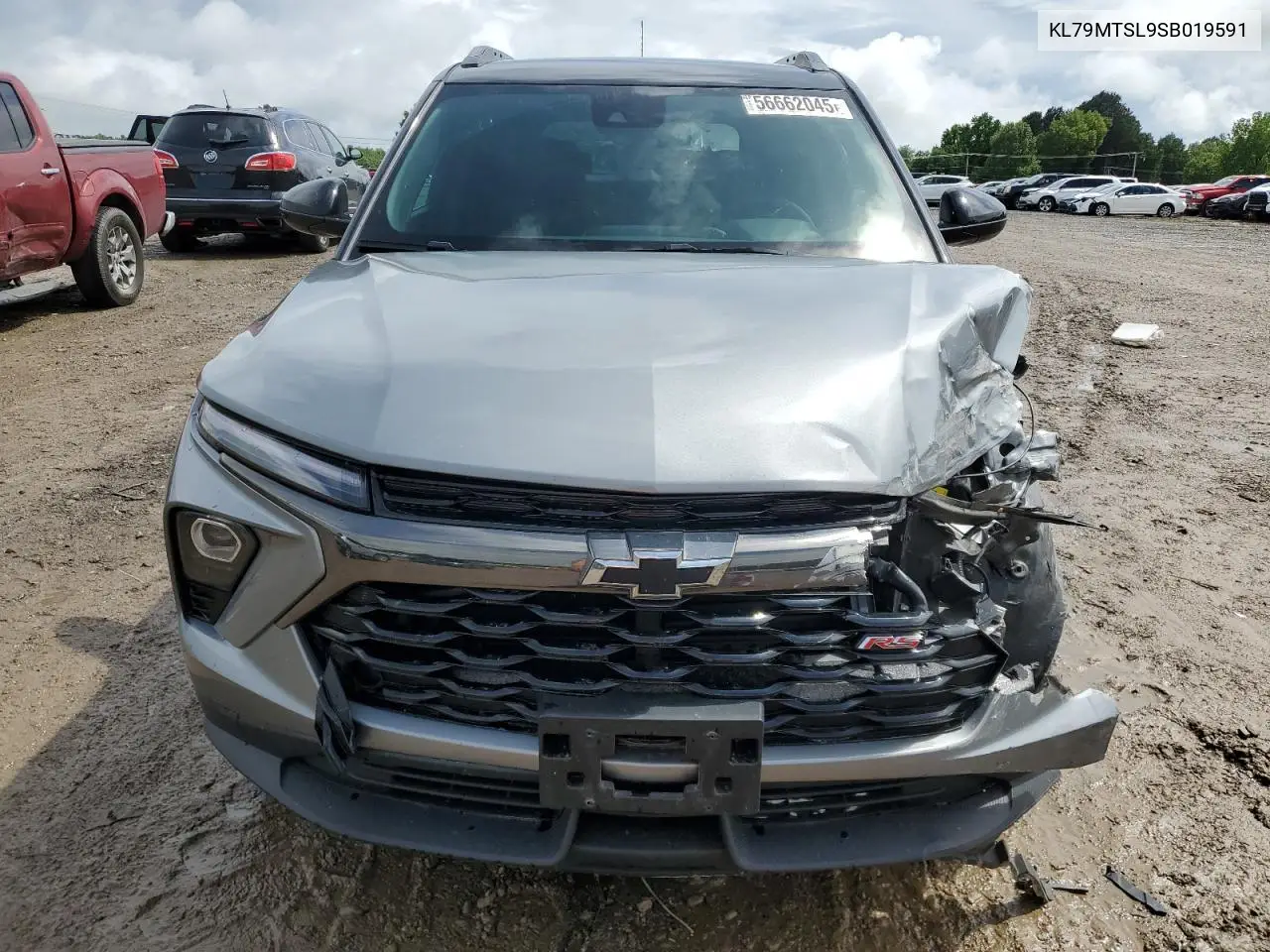 2025 Chevrolet Trailblazer Rs VIN: KL79MTSL9SB019591 Lot: 56662045