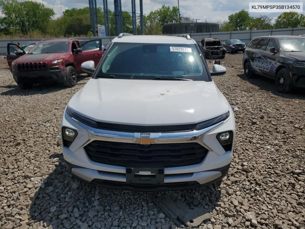 2025 Chevrolet Trailblazer Lt VIN: KL79MPSP3SB134570 Lot: 57029575