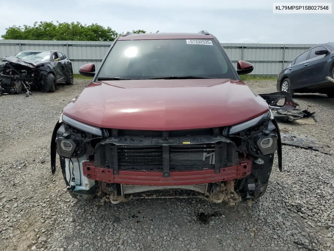 2025 Chevrolet Trailblazer Lt VIN: KL79MPSP1SB027548 Lot: 57332535