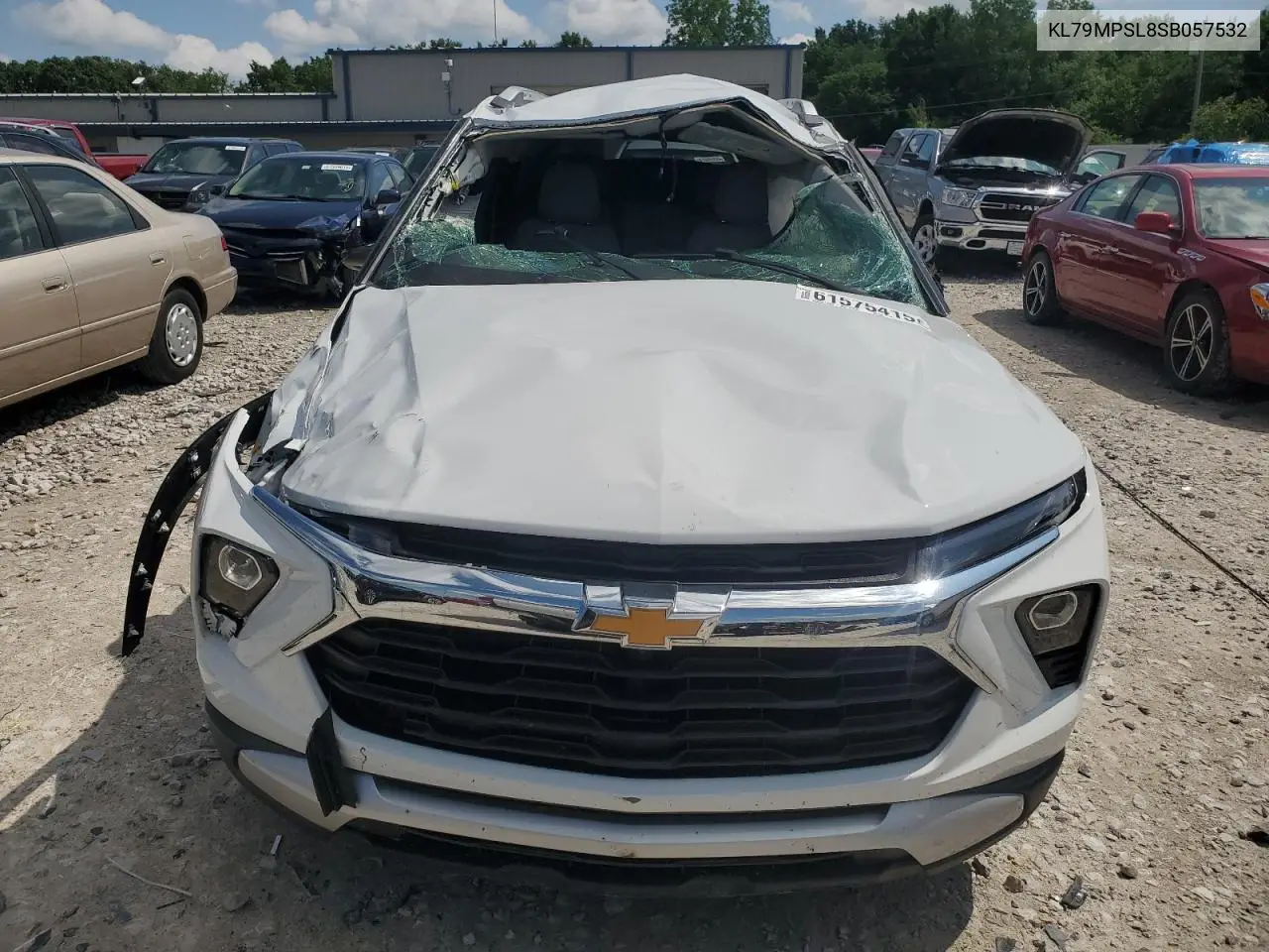 2025 Chevrolet Trailblazer Lt VIN: KL79MPSL8SB057532 Lot: 61575415