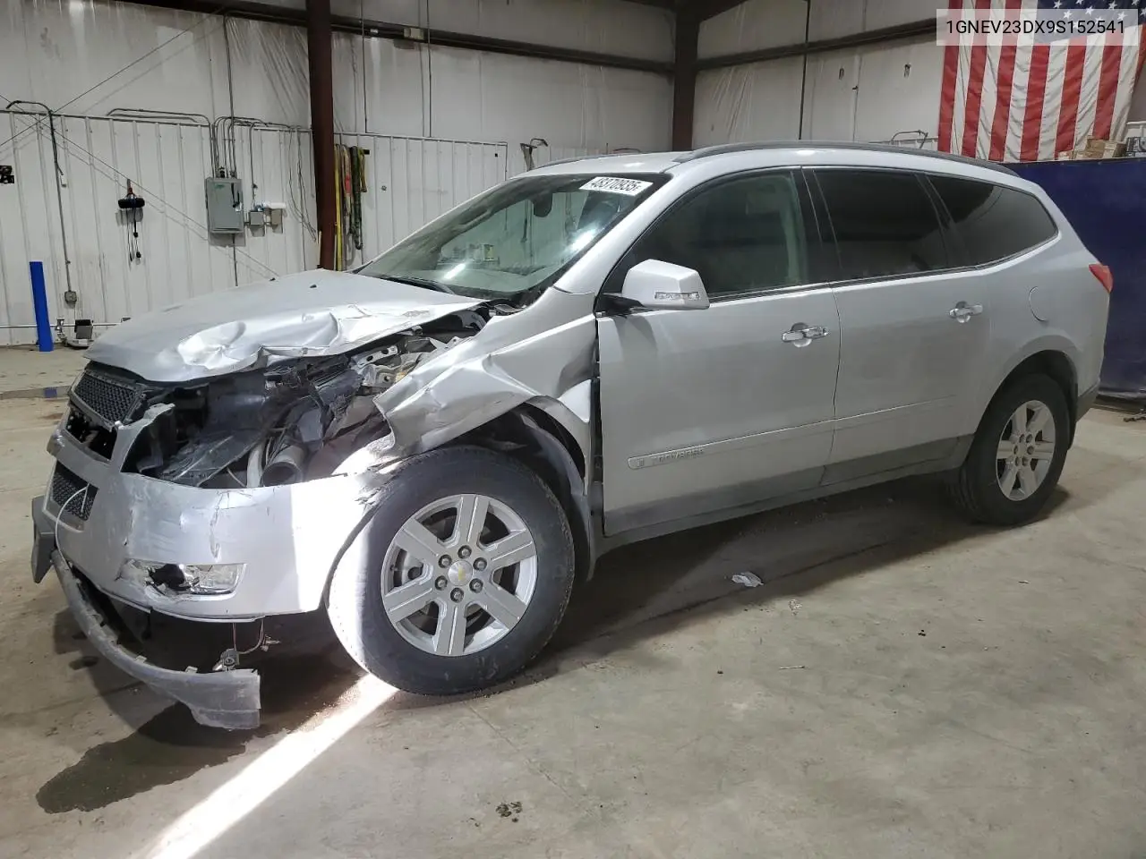 2009 Chevrolet Traverse Lt VIN: 1GNEV23DX9S152541 Lot: 48370935