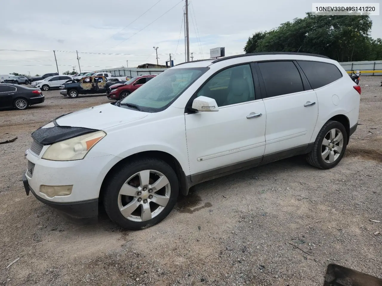 2009 Chevrolet Traverse Ltz VIN: 1GNEV33D49S141220 Lot: 62404285