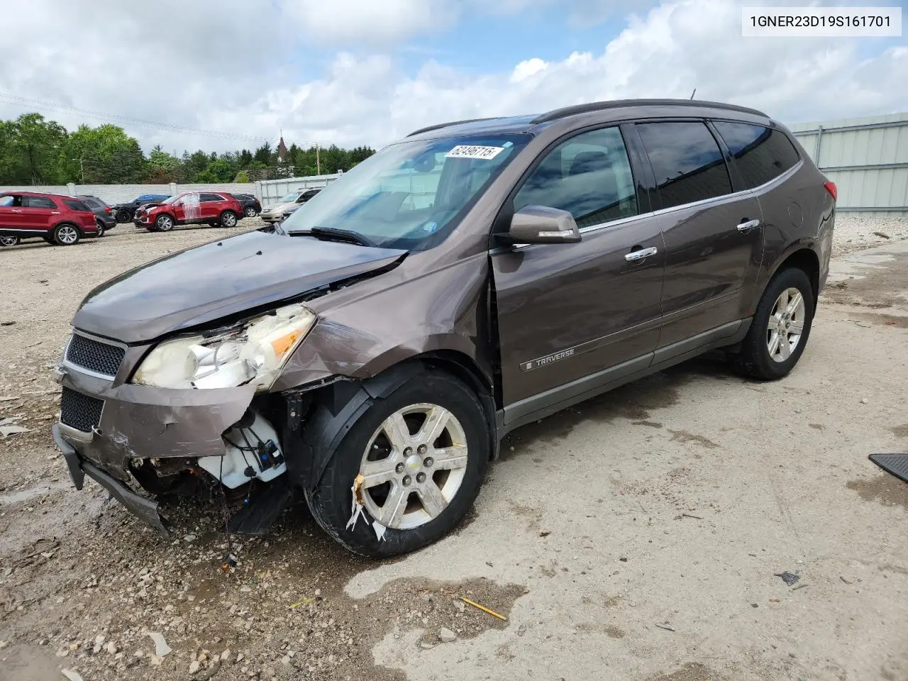 2009 Chevrolet Traverse Lt VIN: 1GNER23D19S161701 Lot: 62496715