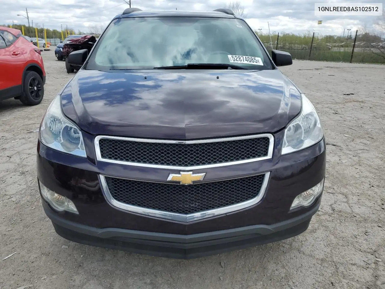 2010 Chevrolet Traverse Ls VIN: 1GNLREED8AS102512 Lot: 52874085