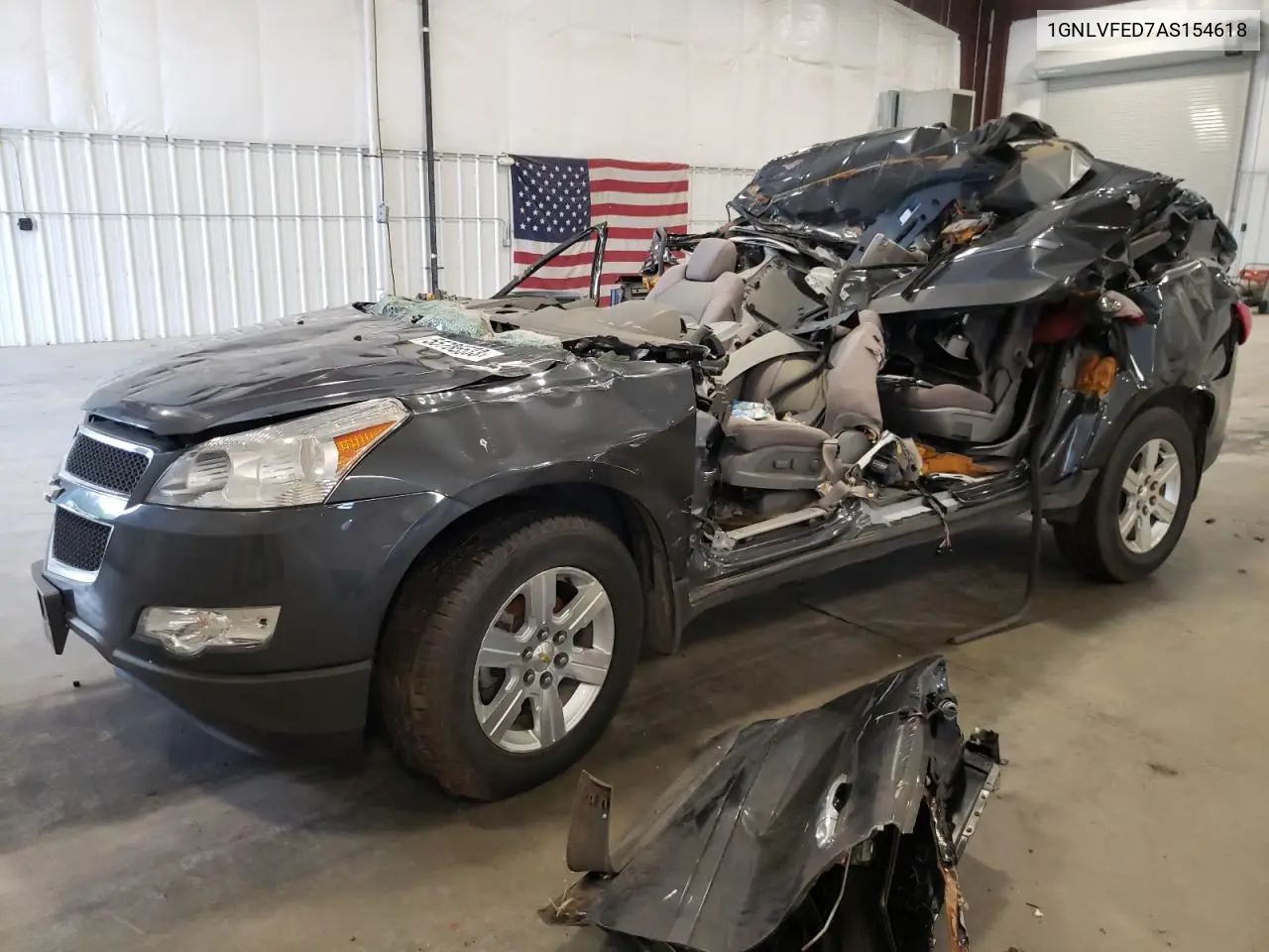 2010 Chevrolet Traverse Lt VIN: 1GNLVFED7AS154618 Lot: 55785533