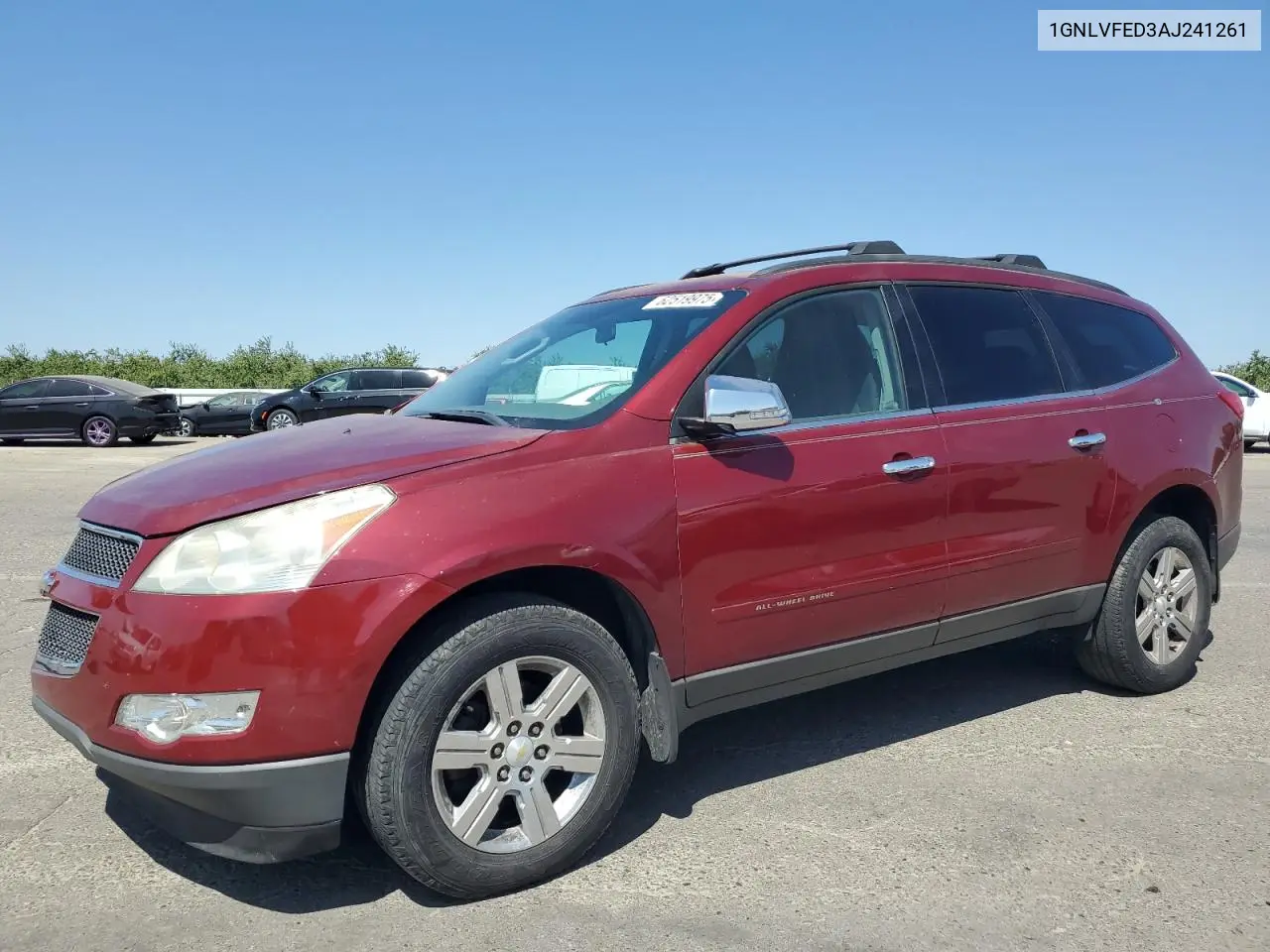 2010 Chevrolet Traverse Lt VIN: 1GNLVFED3AJ241261 Lot: 62519975