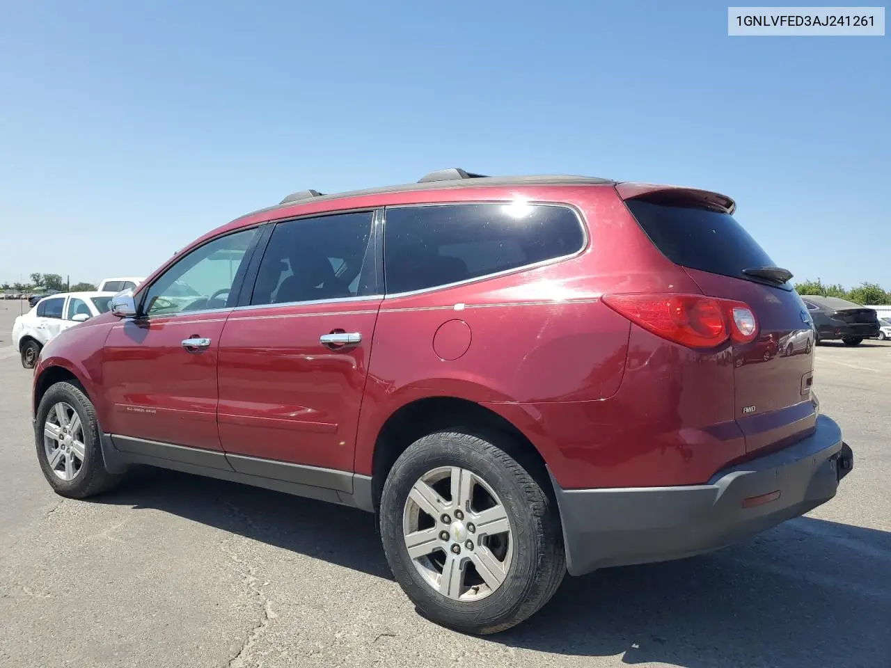 2010 Chevrolet Traverse Lt VIN: 1GNLVFED3AJ241261 Lot: 62519975